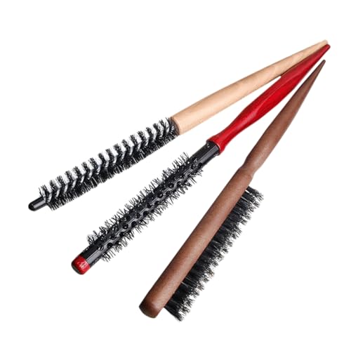 SOESFOUFU 3stücke Haarglätter Bürste Für Lockige Frisuren Professionelle Rundbürste Für Damen Und Trocknen Von Feinem Dickem Haar von SOESFOUFU