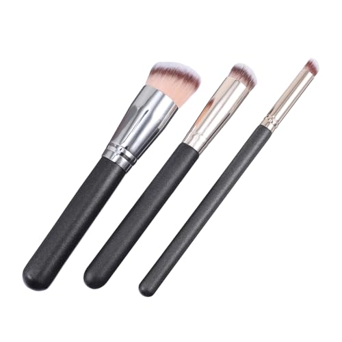 SOESFOUFU 3-teiliges Set Concealer Foundation Pinsel Kit Make-up-tools Für Frauen Borsten Leicht Zu Reinigen von SOESFOUFU