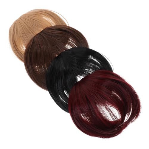 SOESFOUFU 4stücke Clip-in- Haarverlängerungen Für Frauen Natürliche Fake Haarschmuck Für Verschiedene Anlässe Inklusive Hochzeiten Und Partys in Farben von SOESFOUFU