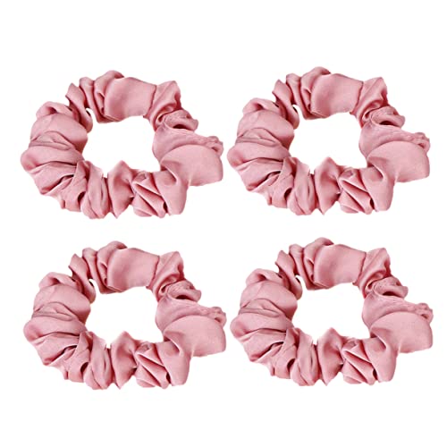 SOESFOUFU 4stücke Haargummis Satin Für Dickes Haar Elastische Haarbänder Für Hochsteckfrisuren Und Haaraccessoires Für Damen Für von SOESFOUFU