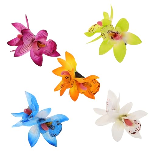 SOESFOUFU 5 Stück Teiliges Haarspangen für Damen Niedliche Haarklammern und Helllila Haaraccessoires für Hochzeiten Urlaube von SOESFOUFU