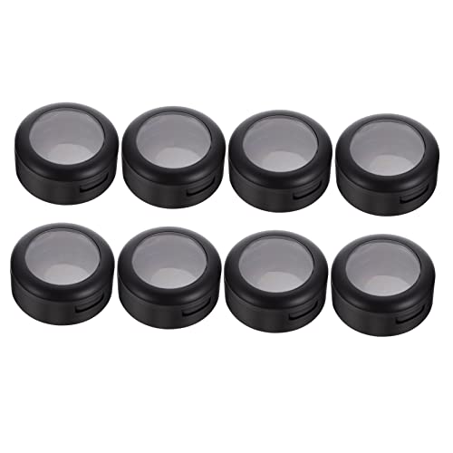 SOESFOUFU 8er Set Augen Make up Organizer Box Kosmetik Aufbewahrungsbehälter Für Lidschatten Koffer Für Make up 26mm Innendurchmesser Ideal Für Zuhause von SOESFOUFU