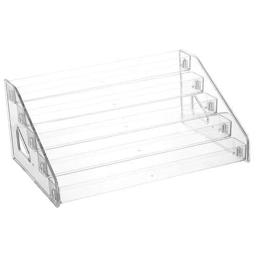 SOESFOUFU Acryl Parfümständer mit Kosmetik Organizer mit Großer Kapazität Schräges Design für Einfache Zugänglichkeit Multifunktionaler Make Up und Nagellack Halter Tragbar mit Griffen für SOESFOUFU Acryl Parfümständer mit Kosmetik Organizer mit Großer Kapazität Schräges Design für Einfache Zugänglichkeit Multifunktionaler Make Up und Nagellack Halter Tragbar mit Griffen für von SOESFOUFU