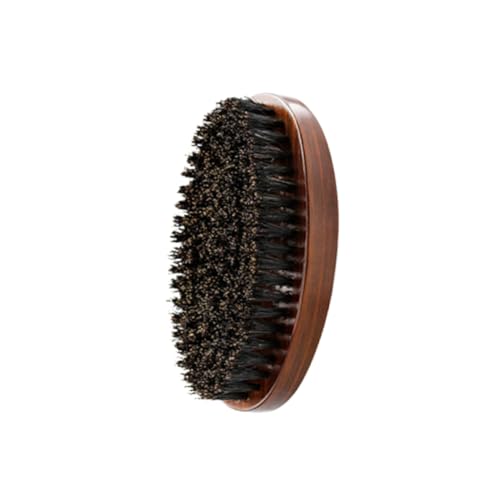 SOESFOUFU Bart Rasierpinsel beard brush for men bartpflege set Bartbürste mit Holzgriff bartpflege-set Borsten Bartkamm Entwirrungsbürste Bartstyling-Hersteller sauber Zubehör Mann Hölzern von SOESFOUFU