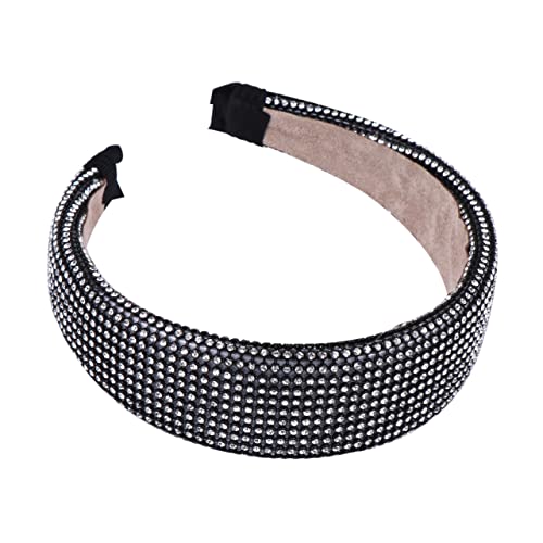 SOESFOUFU Diamant-Stirnband hair accessories for girls partyartikel silbernes Stirnband goldenes Stirnband Haargummi Haarschwamm Haarschmuck Kopfschmuckschmuck Einfach Kopfbedeckung Schal von SOESFOUFU