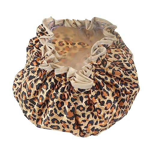 SOESFOUFU Doppellagige Peva-badekappe Haarfänger Styling-duschkappe für Damen von SOESFOUFU