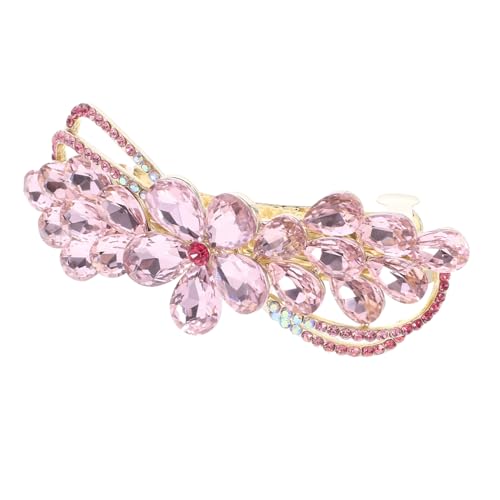 SOESFOUFU Große Haarspange Mit Strass Für Frauen Eleganter Frühjahrs-haarclip Für Dickes Haar Vielseitiger Haarschmuck Für Jeden Anlass Bequem Und Rutschfest von SOESFOUFU