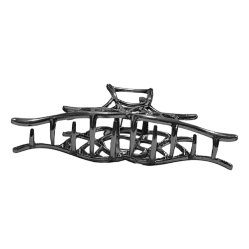 SOESFOUFU Schwarze Spinnen-web-haarklammer Für Damen Rutschfeste Haarspange Für Dickes Haar Elegantes Haaraccessoire Für Parties Und Alltag Stabil Und Langlebig Vielseitig Einsetzbar von SOESFOUFU