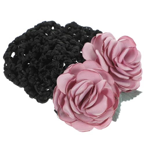 SOESFOUFU Klammer Haarknotenabdeckung Für Damen Häkel-mesh-dutt-abdeckung Blumen-haarnetz-dutt-abdeckung Brötchenhülle Haarknotennetz Häkeln Krawatte Beruf Stoff Violett Fräulein Haarschmuck SOESFOUFU Klammer Haarknotenabdeckung Für Damen Häkel-mesh-dutt-abdeckung Blumen-haarnetz-dutt-abdeckung Brötchenhülle Haarknotennetz Häkeln Krawatte Beruf Stoff Violett Fräulein Haarschmuck von SOESFOUFU