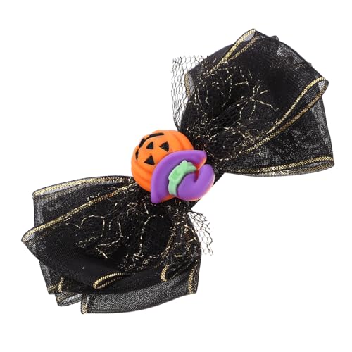 SOESFOUFU Haarnadel Für Kinder n halloween haarschmuck kinder halloween haarspangen Haarnadel Haarklammer Haarspangen mit Schleifenknoten Halloween-Kopfschmuck Krawatte Kopfbedeckung Stoff von SOESFOUFU