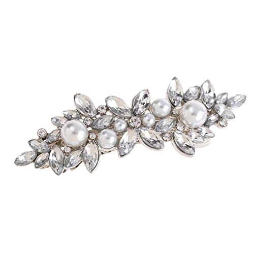 SOESFOUFU Rhinestone Haarspange Für Frauen Hochzeits-haarklammer Mit Glitzer- Dekorative Haarschmuck Für Verschiedene Anlässe Geeignet Für Haartypen Und Farben Langlebig Und Stilvoll von SOESFOUFU