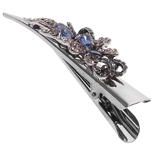 SOESFOUFU Haarspangen Für Damen Mit Krokodilklemmen Strass-verzierung Rutschfest Für Feines Und Dickes Haar Kompaktes Friseur-zubehör von SOESFOUFU