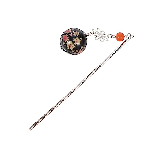 SOESFOUFU Japanische Haarnadel Mit Kirschblüten-design Haarstäbchen Für Lange Haare Haargabel Als Accessoire Für Frauen Und Mädchen Für Partys Hochzeiten Und Cosplay von SOESFOUFU