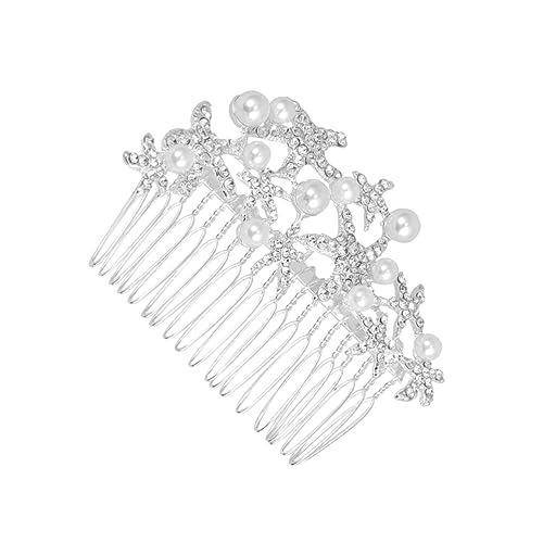 SOESFOUFU Handgefertigter Haarkamm Aus Kristall Für Die Braut Hochzeitskopfschmuck Legierung Kopfschmuck Für Die Hälfte Silberner Brauteinsatzkamm Für Frauen SOESFOUFU Handgefertigter Haarkamm Aus Kristall Für Die Braut Hochzeitskopfschmuck Legierung Kopfschmuck Für Die Hälfte Silberner Brauteinsatzkamm Für Frauen von SOESFOUFU