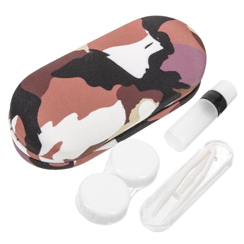 SOESFOUFU Hartschalen-brillenetui Tragbar Für Reisen Doppellagige Brillenbox Aus Hochwertigem Material Brillenbehälter Für Brillen Und Sonnenbrillen Organizer Für Zuhause Und Draußen von SOESFOUFU