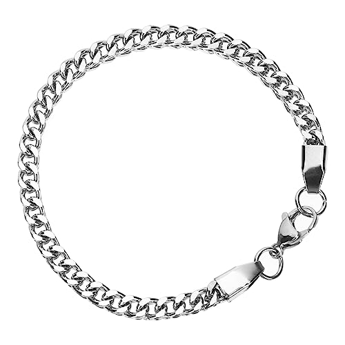 SOESFOUFU Herrenarmband Gliederkette Leichtes Langlebiges Metallarmband Modisches Schmuckstück für Männer zu Weihnachten und Geburtstag von SOESFOUFU