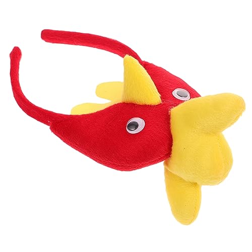 SOESFOUFU Huhn Stirnband Für Erwachsene Halloween Kopfbedeckung Haarschmuck Aus Strapazierfähigem Material Rotes Haardekor Für Maskerade Party von SOESFOUFU