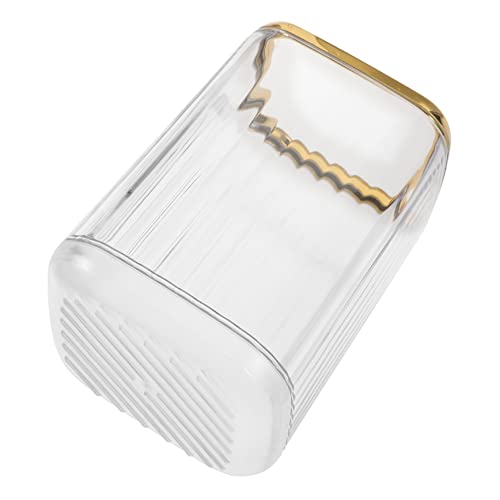 SOESFOUFU Kosmetik Pinsel Aufbewahrungshalter Transparenter Schreibtisch Organizer Für Augenbrauenpinsel Lippenstift Stifte Stilvoller Und Praktischer Make-up Organizer Für Badezimmer Und von SOESFOUFU