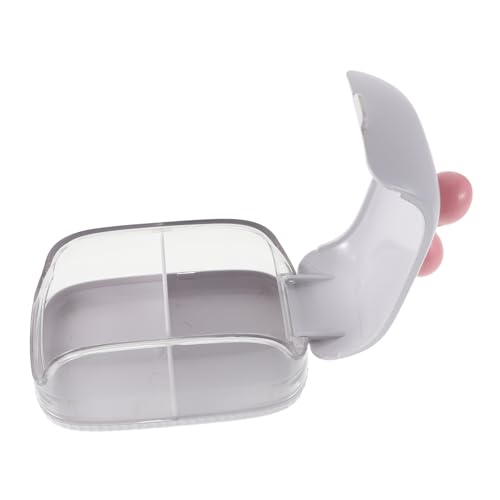 SOESFOUFU Kosmetikschwammhalter Mit Deckel Aufbewahrungsbox Für Puderquasten Organizer Für Make-up-schwämme Leicht Zu Reinigen Für Unterwegs Und Zuhause von SOESFOUFU