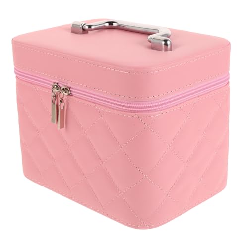 SOESFOUFU Kosmetiktasche Für Damen Make-up-aufbewahrungsbox Reise-make-up-organizer Hartschalen-kosmetikkoffer Klein Multifunktionaler Schminkkoffer von SOESFOUFU