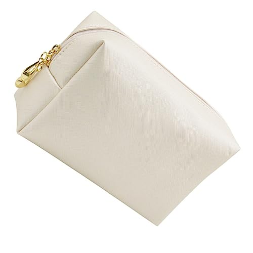 SOESFOUFU Kosmetiktasche Quadratisch Für Mädchen Mit Kreuzmuster Schminktasche Aus Hochwertigem Material Großes Fassungsvermögen Für Make-up von SOESFOUFU