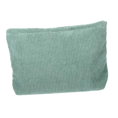 SOESFOUFU Kosmetiktasche Für Frauen Große Kapazität Weiches Cord-Material Praktische Reise Und Toilettenartikel-Organizer Für Make-up Und Beauty-Produkte Militärgrün von SOESFOUFU
