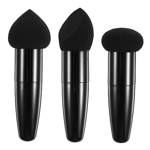 SOESFOUFU 3stücke Teiliges Reise-make-up-stift-set Multifunktionale Make-up-pinsel Für Frauen Tragbare Kosmetikstifte Mit Hochwertigen Schwämmen Für Flüssige Und Pudrige Anwendungen von SOESFOUFU