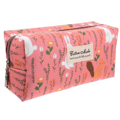 SOESFOUFU Kosmetiktasche Toilettenartikel-Organizer Makeup Tasche travel Cosmetic Bag travel Makeup Bag Make-up-Taschen federmäppchen Make-up-Behälter Make-up-Beutel bilden Waschbeutel Rosa von SOESFOUFU