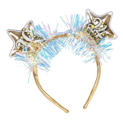 SOESFOUFU 2024 Feier-stirnband Stilvolles Neujahrs-haarband Vielseitiges Party-accessoire Für Frauen Und Männer von SOESFOUFU
