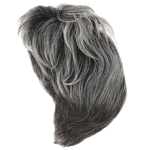 SOESFOUFU Kostümperücken graue Perücke synthetic wig toupet damen Perücke blonder Damen Perücken Cosplay-Perücken Perücke für Perücke für Bühnenauftritt Haar Requisiten Kleidung von SOESFOUFU