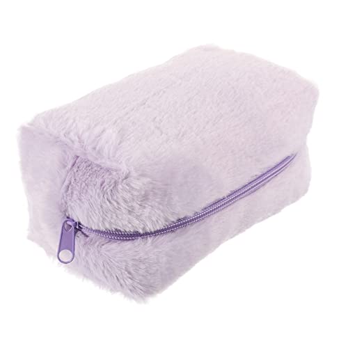 SOESFOUFU Plüsch Schminktasche Kulturbeutel Mit Reißverschluss Kosmetiktasche Für Damen Und Herren Reise-Kosmetiktasche Multifunktions-Aufbewahrungstasche Für Make-up Und von SOESFOUFU