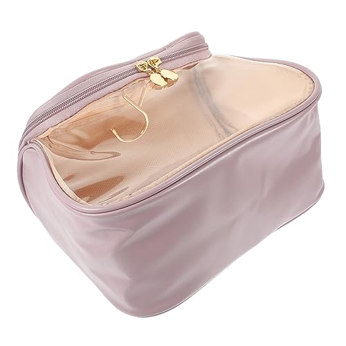 SOESFOUFU Reise Kosmetiktasche Mit Transparentem Design Große Kapazität Für Toilettenartikel Und Make-up Für Damen Und Herren Tragbar Und Leicht Für Unterwegs von SOESFOUFU