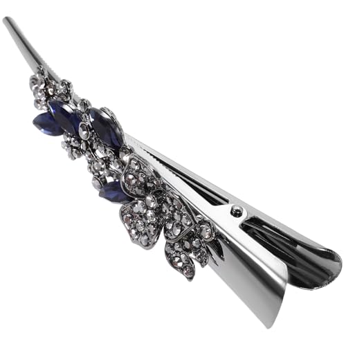 SOESFOUFU Rhinestone Haarspange Für Frauen Vintage Große Haarklammer Mit Funkelstein Für Feines Haar Eleganter Haarschmuck Für Jeden Anlass von SOESFOUFU