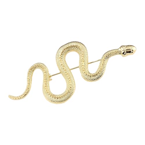 SOESFOUFU Schlange Brosche aus Langlebiger Einzigartiges Design als Modisches Kleidungs und Mantel Accessoire Dekorative Anstecknadel für Damen und Herren Stilvoll und Praktisch von SOESFOUFU