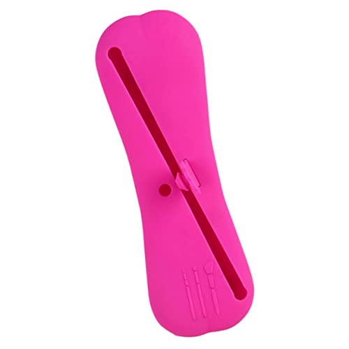 SOESFOUFU Silikon Kosmetik Pinsel Organizer Make Up Pinsel Aufbewahrungstasche für Reisen mit Staubschutz von SOESFOUFU