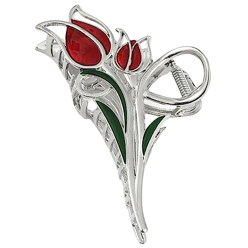 SOESFOUFU Stilvolle Große Haarspange Mit Blumenmuster Haarspange Aus Metall Für Frauen Und Mädchen Bequemer Kieferclip Für Ordentliches Haar SOESFOUFU Stilvolle Große Haarspange Mit Blumenmuster Haarspange Aus Metall Für Frauen Und Mädchen Bequemer Kieferclip Für Ordentliches Haar von SOESFOUFU