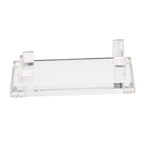 SOESFOUFU Tattoo Machine Holder Acryl Stand Stabiler Tattoo und Augenbrauen Maschinenhalter für Kosmetikstudio Makeup Organizer Langlebig Transparent von SOESFOUFU