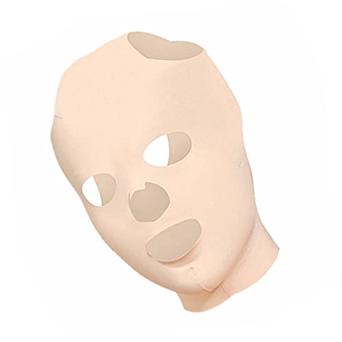 SOESFOUFU 1stück Tragbare Gesichtsmaske Für Damen Hautstraffende Schlafmaske Zur Konturierung Elastisch Und Hautfreundlich Zur Reduzierung Von Doppelkinn Durchblutung Für Schlaf Lesen Und von SOESFOUFU