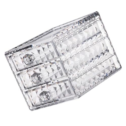 SOESFOUFU Transparente Kosmetik-aufbewahrungsbox - Make-up-organizer Aus Acryl Mit 4 Schubladen von SOESFOUFU