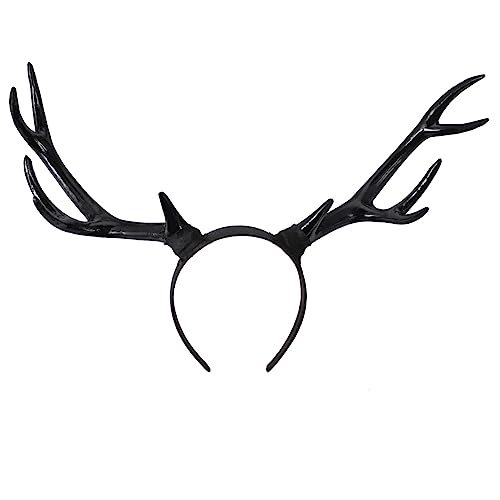 SOESFOUFU Weihnachtlicher Elk Haarschmuck Mit Rehgeweih Lustiger Cosplay Kopf-haarreif Für Partys Und Festliche Anlässe Angenehm Leicht Für Geeignet SOESFOUFU Weihnachtlicher Elk Haarschmuck Mit Rehgeweih Lustiger Cosplay Kopf-haarreif Für Partys Und Festliche Anlässe Angenehm Leicht Für Geeignet von SOESFOUFU