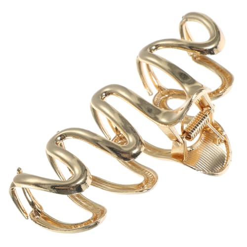 SOESFOUFU Metall Haarklammer Für Damen Große Haarspange Haar-accessoire Für Teenager-mädchen Minimalistischer Stil Geeignet Für Dickes Lockiges Feine Oder Glatte Haare von SOESFOUFU