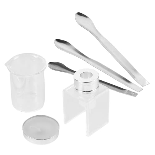 SOESFOUFU Werkzeug Lippenstift Für Reparatur Mit Silikonform Und Messbechern Diy Lipgloss Herstellungsset Inklusive Wachskerze Kompatibel Mit Verschiedenen Lippenstifttypen von SOESFOUFU