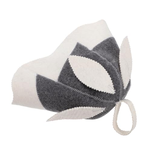 SOESFOUFU Filzhut Für Sauna Und Dampfbad Bequemer Haarschutz Für Damen Und Herren Leicht Tragbar Für Heimgebrauch Und Reise Isolierend Gegen Dampf von SOESFOUFU