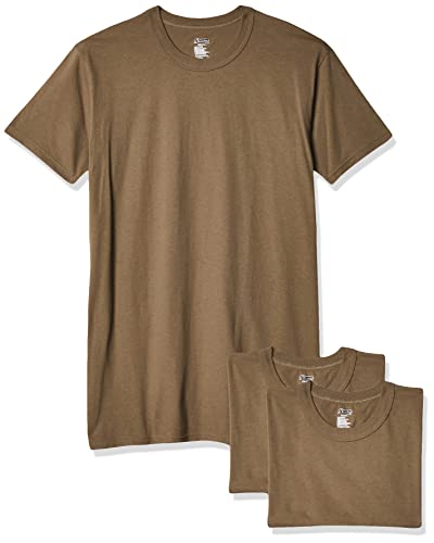 SOFFE Herren 100% Soft Spun Cotton Short Sleeve T-Shirt 3 Pack Hemd, hautfarben, X-Groß von SOFFE