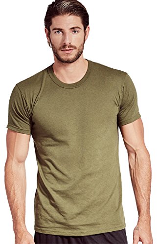 Soffe Herren 3er-Pack – USA Poly/Baumwolle Militär-T-Shirt, OD, grün, Mittel von SOFFE