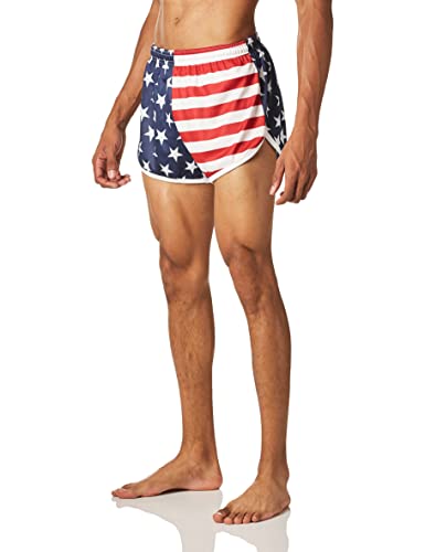 SOFFE Herren Ranger Panty Running Shorts, Us-flagge, L EU von SOFFE