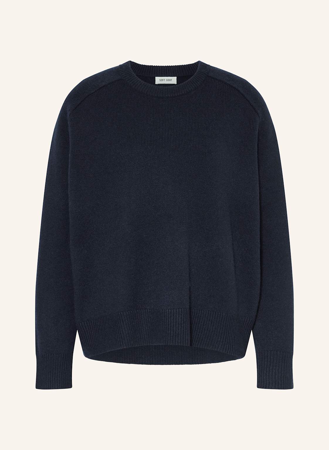 Soft Goat Cashmere-Pullover blau von SOFT GOAT