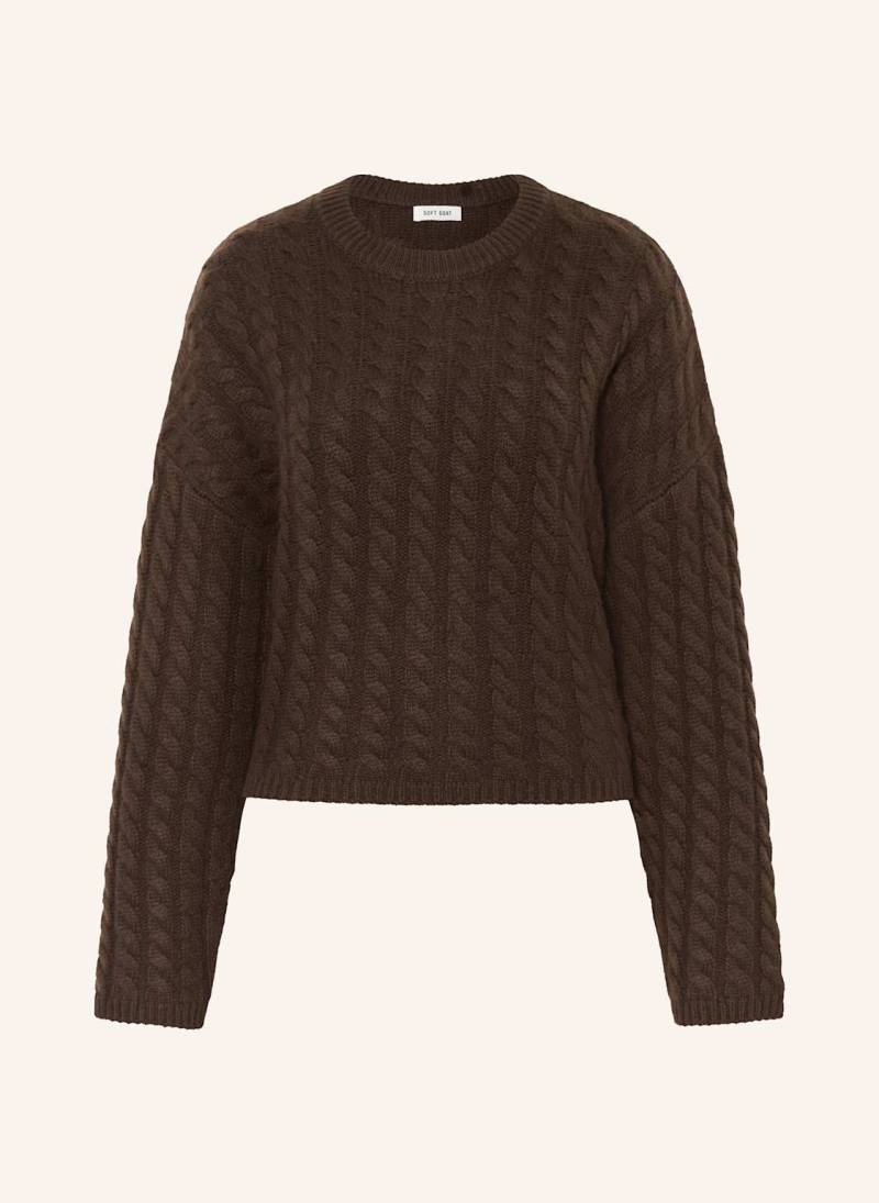 Soft Goat Cashmere-Pullover braun von SOFT GOAT