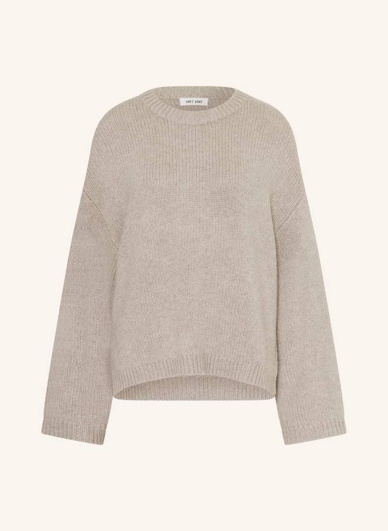 Soft Goat Cashmere-Pullover grau von SOFT GOAT