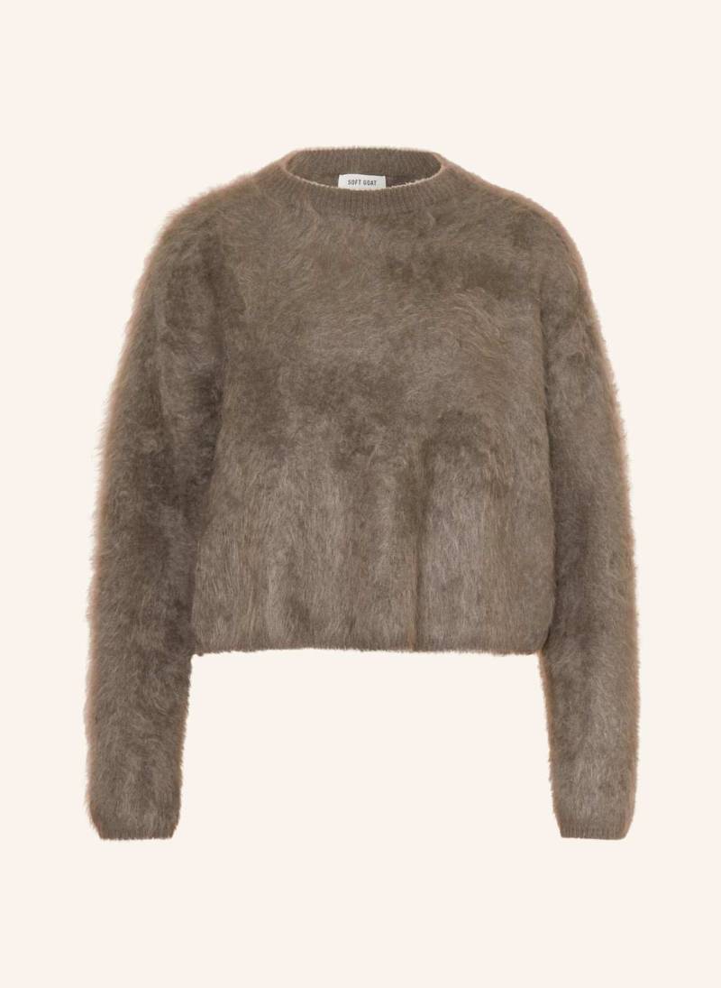 Soft Goat Cashmere-Pullover gruen von SOFT GOAT